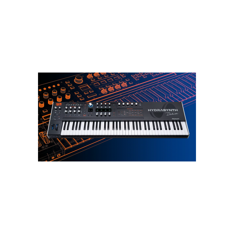 ASM HYDRASYNTH DELUXE HSLX - SINTETIZADOR WAVETABLE