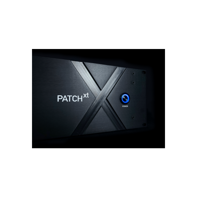 PATCH XT de Flock Audio. Bahia de Parcheo Analógica de 192 puntos  (96 I/O) con control Digital