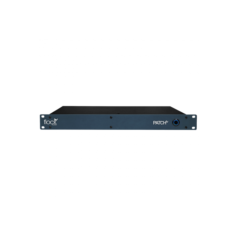 Flock Audio PATCH LV - (64 Canales - Analogico - 24 In x 24 Out and 8 In x 8 Out DANTE)