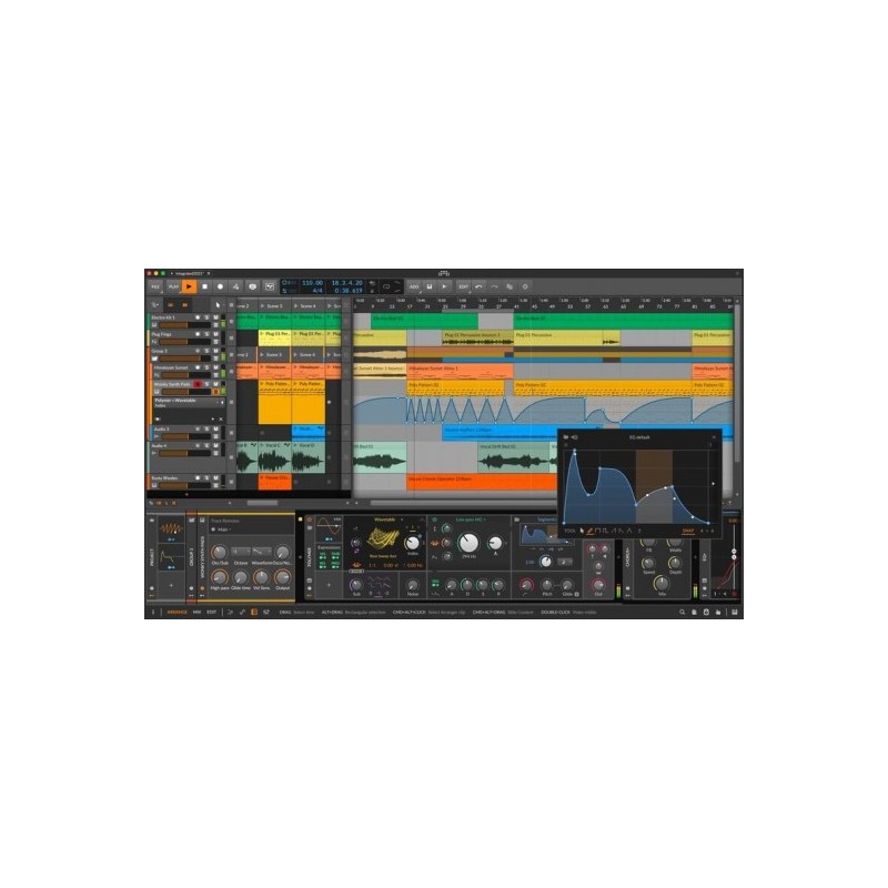 Bitwig Studio - Aplicación de producción musical diseñado en Alemania