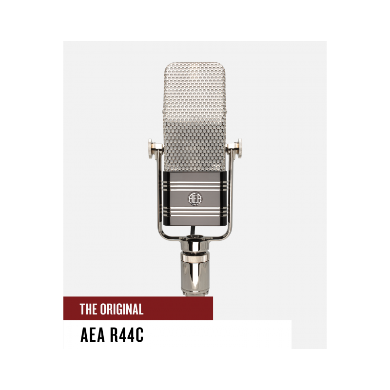 R44C El micrófono insignia de AEA, réplica del RCA 44