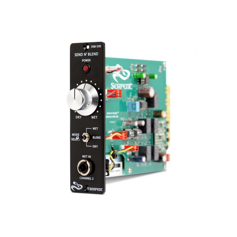 Serpent SendN’ Blend (SNB-500) es un módulo de control de mezcla disponible para la serie 500